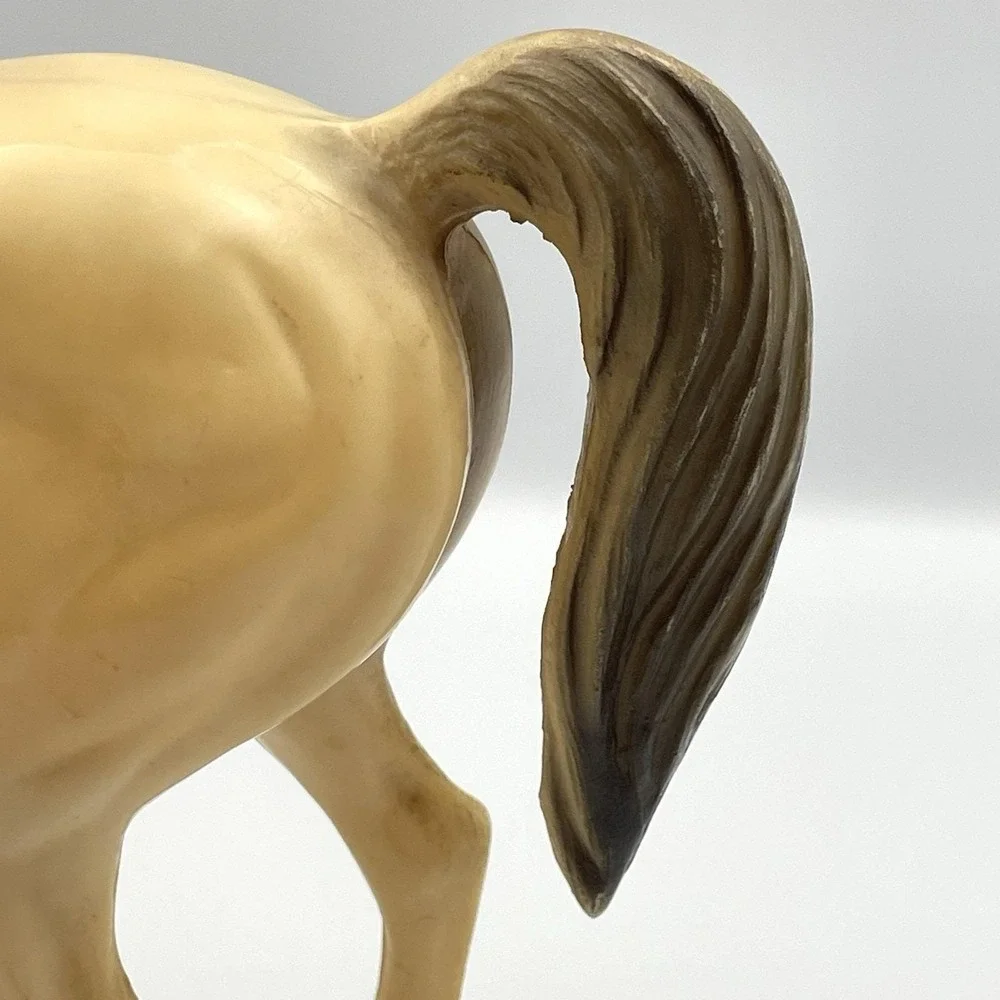 Vintage 1960s Breyer Traditional‎ Arabian Stallion Glossy Alabaster Prince